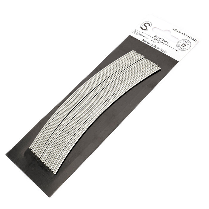 sintoms e230140 e249119 elite series nickel silver extra hard 2 3mm 2 5mm medium fret wire set for electric guitar mx2412