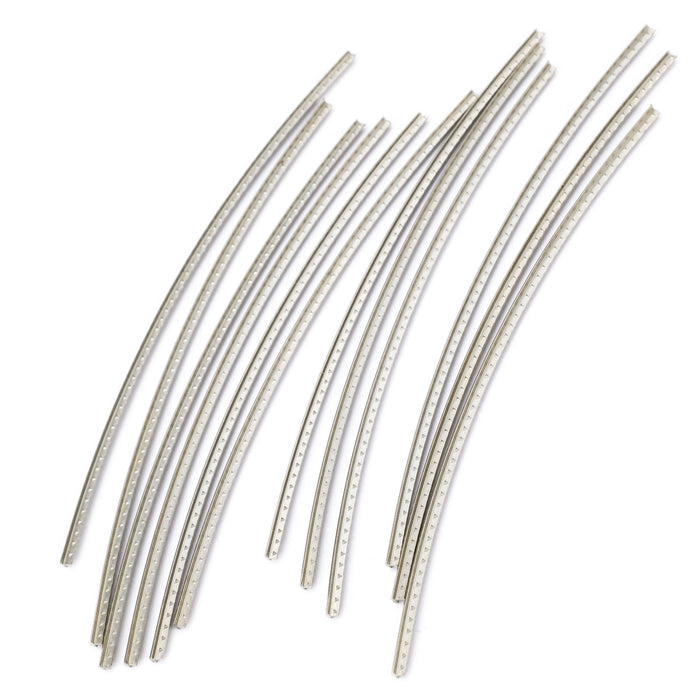 Part of sintoms e270091 elite series nickel silver extra hard 2 7mm jumbo fret wire set for lp sg style electric guitar mx2415