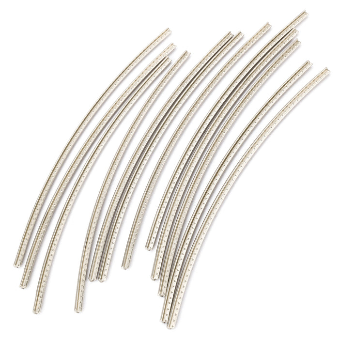 Part of sintoms e300147 elite series nickel silver extra hard 3 0mm jumbo fret wire set for electric bass mx2418