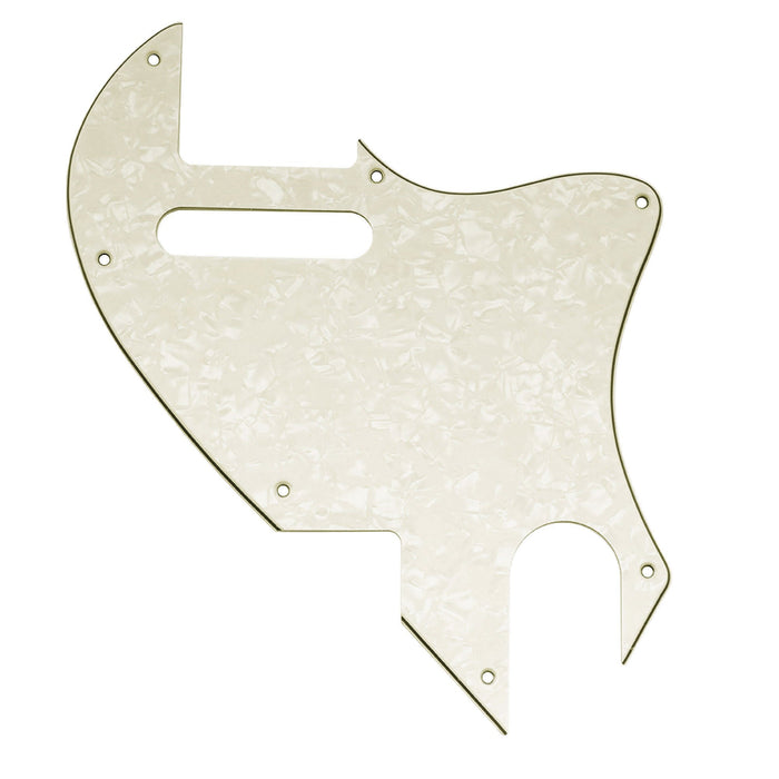 musiclily pro 7 holes guitar pickguard for fender f hole hybrid tele style electric guitar 3ply 4ply mx2451p