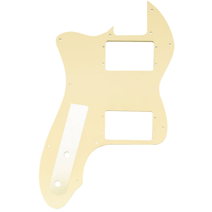 Part of musiclily pro 12 holes wide range hh guitar pickguard for usa mexico fender 72 tele thinline style electric guitar 3ply 4ply mx2453p