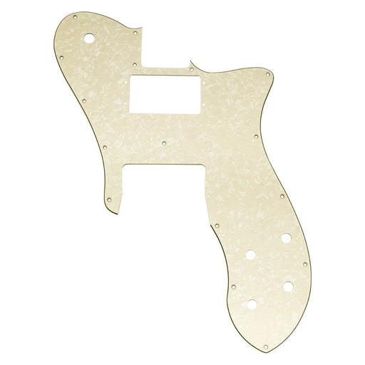 musiclily pro 16 holes wide range humbucker guitar pickguard for usa mexico fender 72 tele custom style electric guitar 3ply 4ply mx2455p