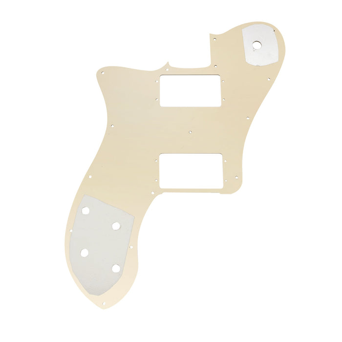 Part of musiclily pro 15 holes wide range hh guitar pickguard for mexico fender 72 tele deluxe style electric guitar 3ply 4ply mx2456p