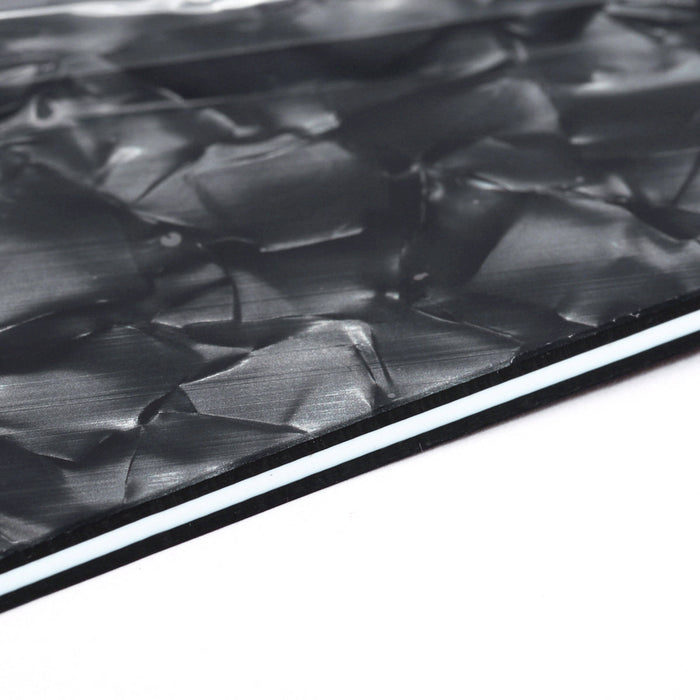 Musiclily Pro 15穴 Wide Range HH TLテレデラックスピックガード メキシコFender 72 Tele Deluxeスタイルなエレキギター用 4プライ エイジドホワイトパール