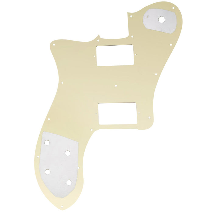 Part of musiclily pro 15 holes covered hh guitar pickguard for mexico fender 72 tele deluxe style electric guitar 3ply 4ply mx2457p