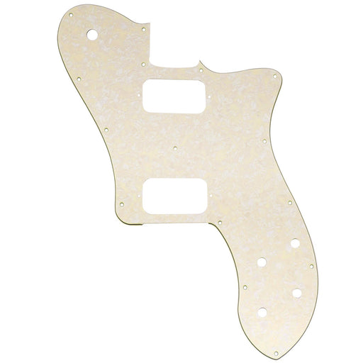 musiclily pro 15 holes uncovered hh guitar pickguard for mexico fender 72 tele deluxe style electric guitar 3ply 4ply mx2458p