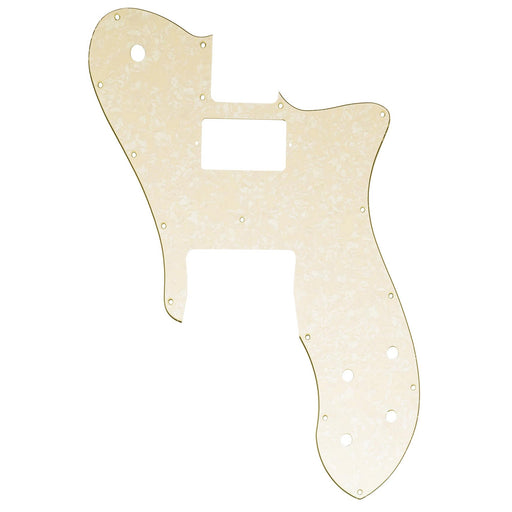 musiclily pro 16 holes single h guitar pickguard for usa mexico fender 72 tele custom style electric guitar mx2461p