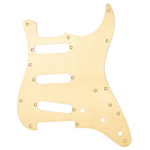 musiclily ultra 11 holes anodized aluminum pickguard for classic vibe vintage 60s strat sss style electric guitar
