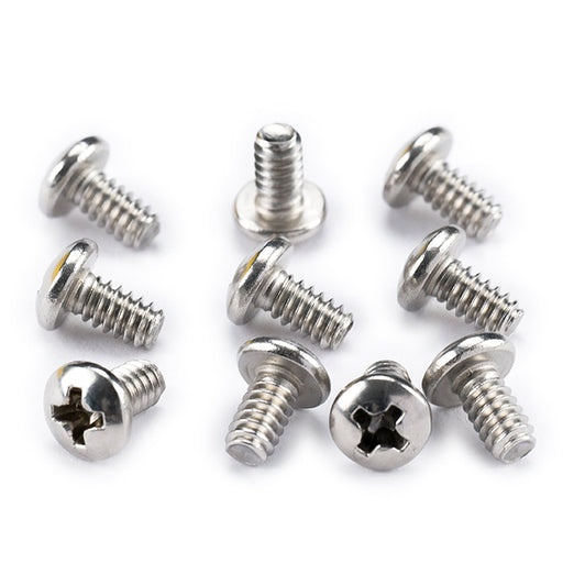 musiclily pro unc 6 32 1 4 inch stainless steel mounting screws for guitar bass crl oak switch mx2471 10