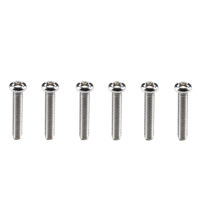 musiclily pro metric m3 16mm steel saddle intonation screws for imported electric guitar bass bridge mx2472 6p