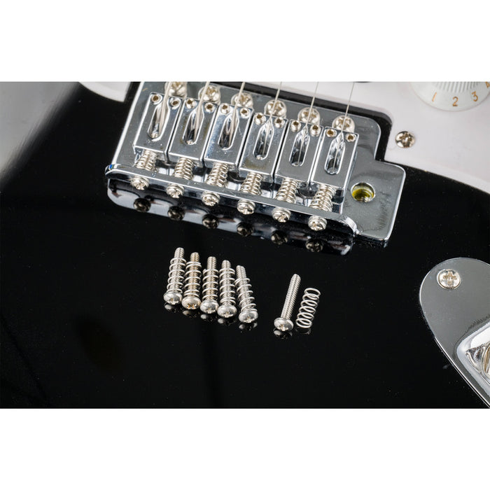 Application of musiclily pro unc 4 40x5 8 inch stainless steel saddle intonation screws and spring set for american electric guitar bass bridge mx2473 6mx2491 6