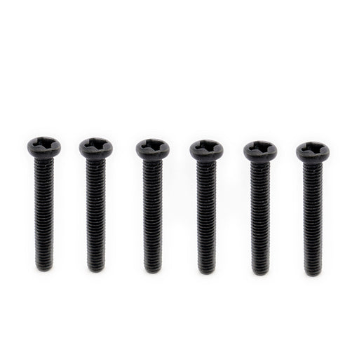 musiclily pro metric m3 20mm steel saddle intonation screws for imported electric guitar bass bridge mx2474 6p