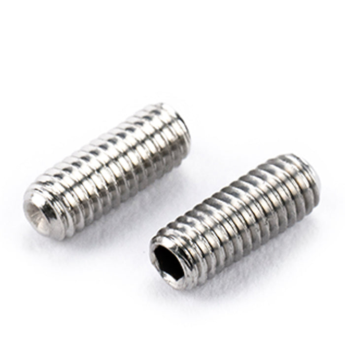 Part of musiclily pro metric m3 8mm stainless steel saddle height adjustment screws for imported electric guitar bass bridge mx2476 12p