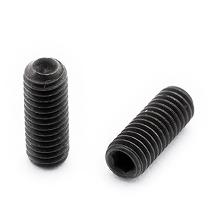 Musiclily Pro Metrische M3x8mm Stahl Sattelhöhenverstellschrauben für importierte E-Gitarren- und Bassbrücken, Satz von 12