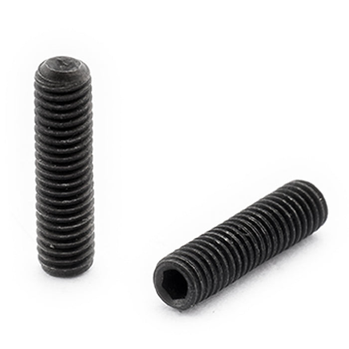 detail of musiclily pro metric m3 12mm steel saddle height adjustment screws for imported electric guitar bass bridge mx2476 12p