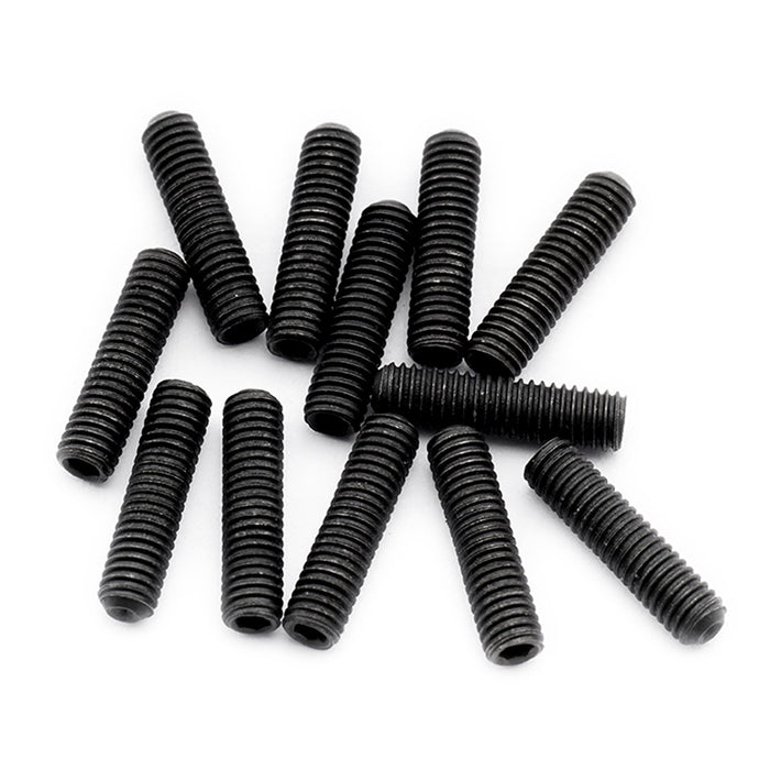 musiclily pro metric m3 12mm steel saddle height adjustment screws for imported electric guitar bass bridge mx2476 12p