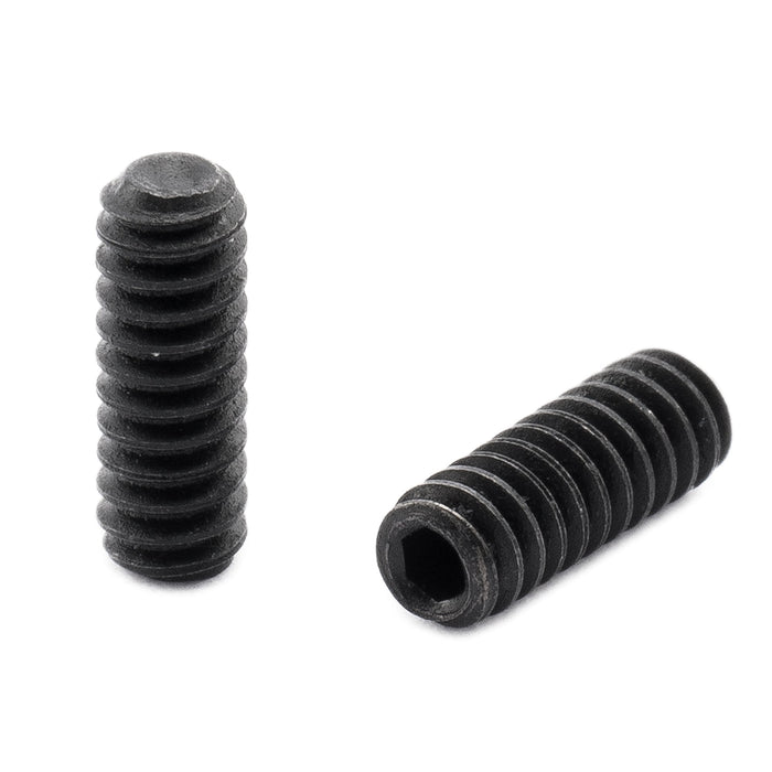 Musiclily Pro UNC#4-40x5/16 Zoll Stahl Sattelhöhenverstellschrauben für amerikanische E-Gitarren- und Bassbrücken, Set von 12