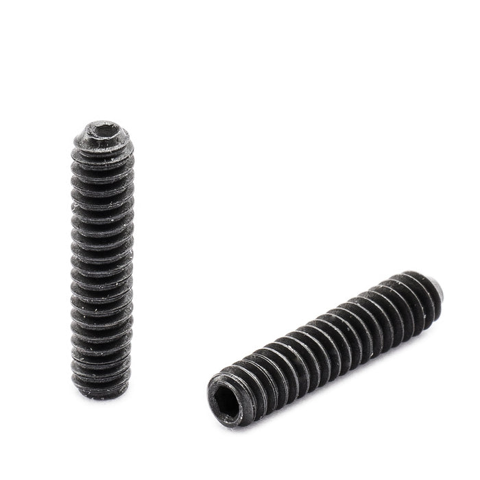 Musiclily Pro UNC#4-40x1/2 Zoll Stahl Sattelhöhenverstellschrauben für amerikanische E-Gitarren- und Bassbrücken, Set von 12