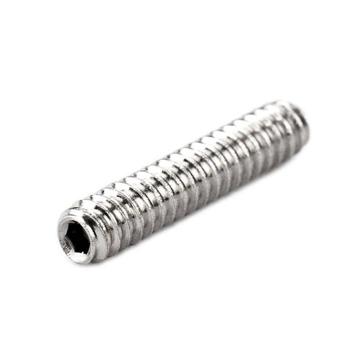 musiclily pro unc 4 40 1 2 inch steel saddle height adjustment screws for american electric guitar bass bridge mx2481