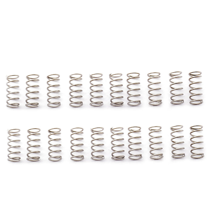 Part of musiclily pro 10x4 5mm steel spring for electric guitar bass bridge saddle set of 20 mx2491 20