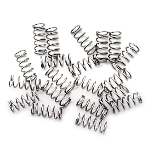 musiclily pro 10x4 5mm steel spring for electric guitar bass bridge saddle set of 20 mx2491 20