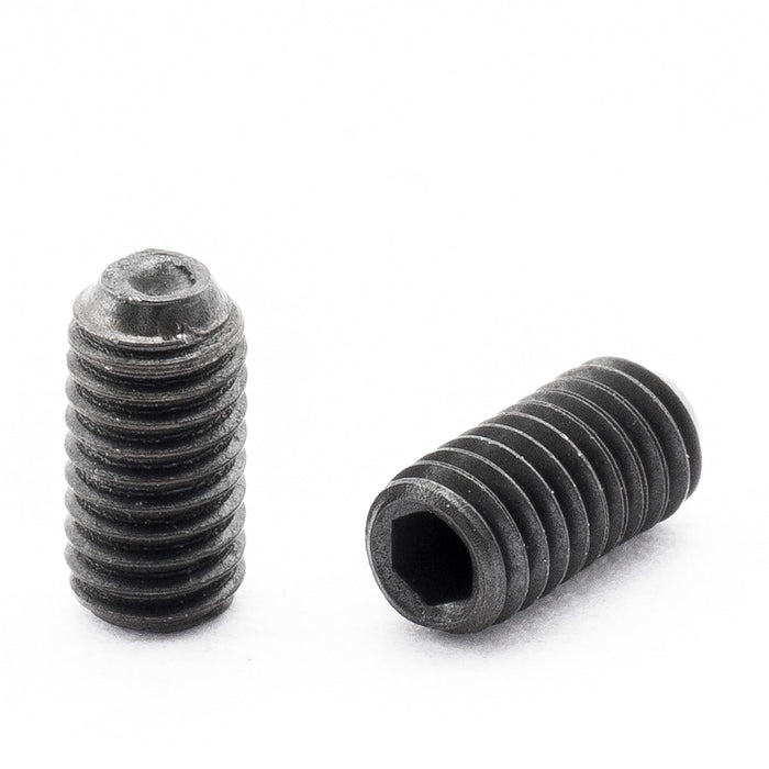 Musiclily Pro Metrische M3x6mm Stahlsattelhöhenverstellschrauben für importierte E-Gitarren- und Bassbrücken, Set von 12