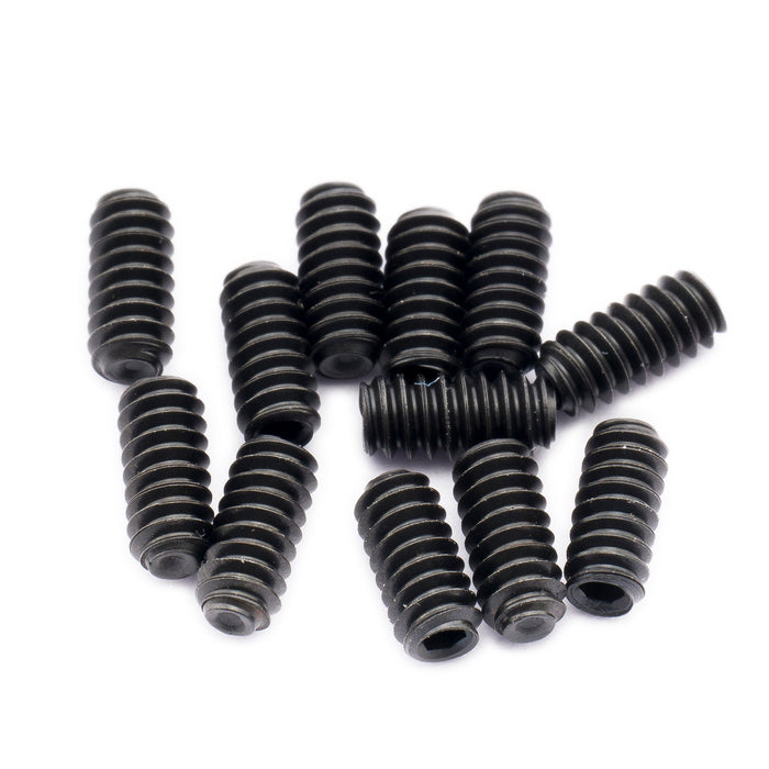 musiclily pro unc 4 40 1 4 inch steel saddle height adjustment screws for american electric guitar bass bridge mx2493 12