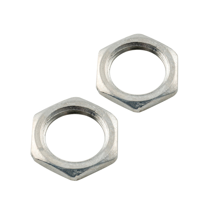 musiclily pro m9 pots mounting hex nuts flat washers set for metric potentiometers and output jack sockets mx2514 10p, 10 pcs