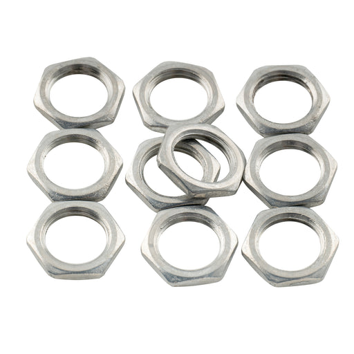 musiclily pro m9 pots mounting hex nuts flat washers set for metric potentiometers and output jack sockets mx2514 10p