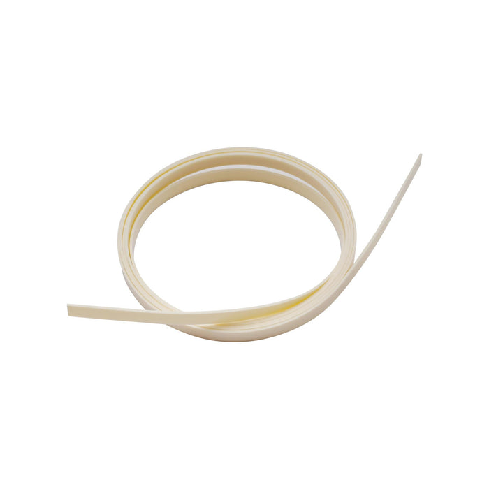 musiclily basic 1650x6 5x1mm abs plastic binding purfling strip for acoustic classical guitar mx2545bk, mint ivory color
