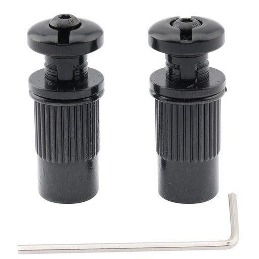 musiclily pro metric seperatable mounting stud and bushing for epiphone lp style electric guitar bridge stop tailpiece mx2547cr 2p