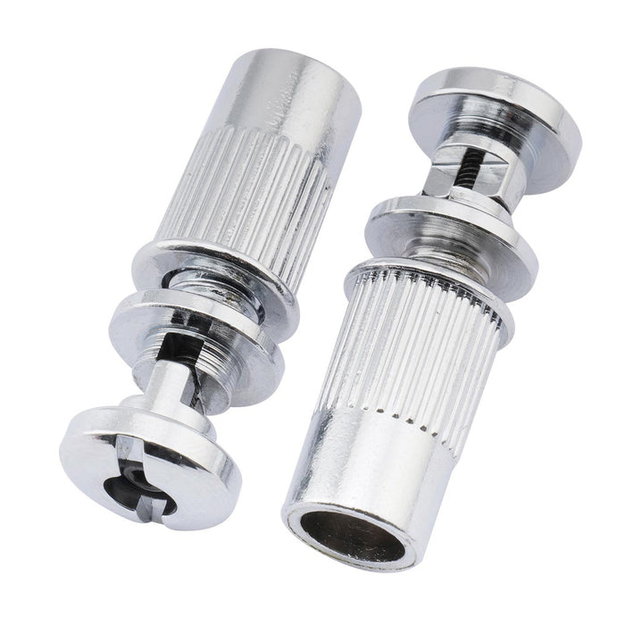 musiclily pro metric seperatable mounting stud and bushing for epiphone lp style electric guitar bridge stop tailpiece mx2547cr 2p, gold