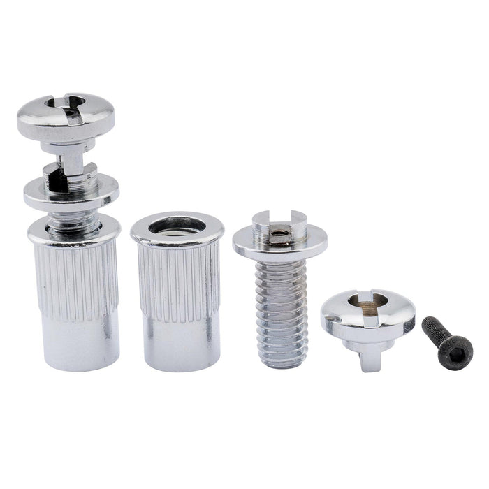 Musiclily Pro Metric Seperatable Mounting Stud and Bushing for Epiphone LP Style Electric Guitar Bridge Stop Tailpiece, Set of 2