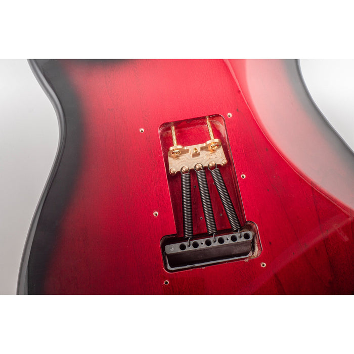 Application of musiclily ultra heavy duty full brass tremolo claw for electric guitar tremolo bridge mx2550nu