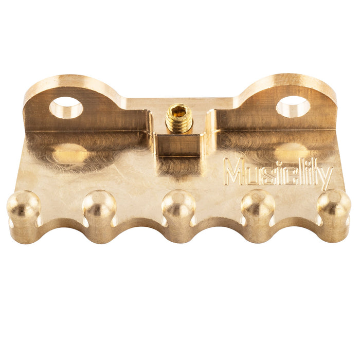 musiclily ultra heavy duty full brass tremolo claw for electric guitar tremolo bridge mx2550nu details