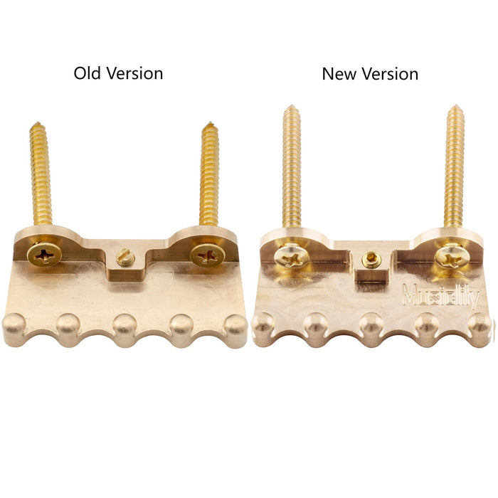 musiclily ultra heavy duty full brass tremolo claw for electric guitar tremolo bridge mx2550nu