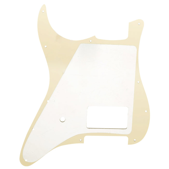 Part of musiclily pro 11 holes single covered humbucker and pot slot guitar pickguard for usa mexico fender tom delonge strat style electric guitar mx2551p