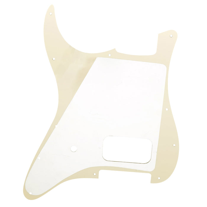 Part of musiclily pro 11 holes single uncovered humbucker and pot slot guitar pickguard for usa mexico fender tom delonge strat style electric guitar mx2552p