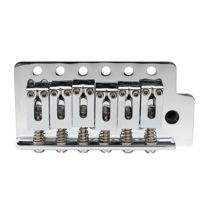 musiclily pro 52 5mm 6 screw modern style saddles guitar tremolo bridge with 36mm short block for squier strat style electric guitar mx2589p, gold