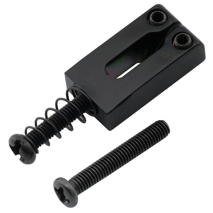 musiclily pro 10 8mm modern style rectangle zinc alloy saddles for imported strat tele style electric guitar mx2596 6p details