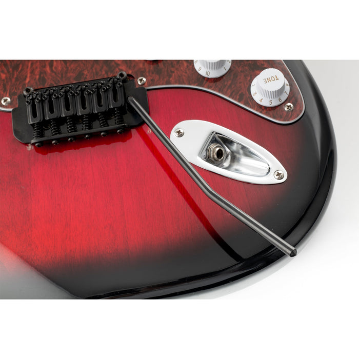 Application of musiclily pro 5mm steel push in style tremolo arm whammy bar vibrato arm for strat style electric guitar tremolo bridge mx2599p