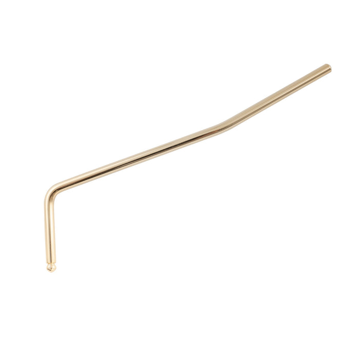 musiclily pro 5mm steel push in style tremolo arm whammy bar vibrato arm for strat style electric guitar tremolo bridge mx2599p, gold