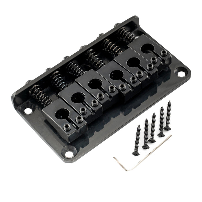 musiclily pro 52 5mm2 1 16 inch string spacing prs style saddle hardtail fixed bridge non tremolo bridge for strat tele style electric guitar mx2602p