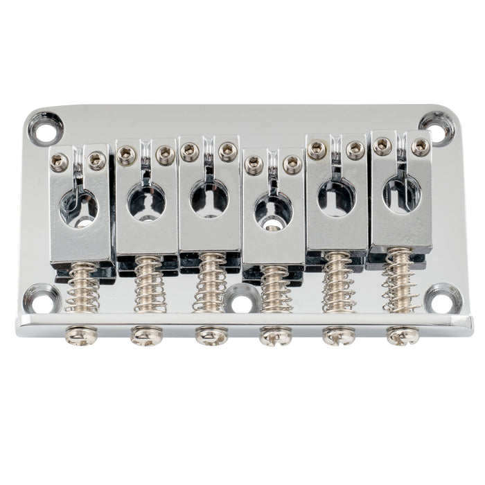 musiclily pro 52 5mm2 1 16 inch string spacing prs style saddle hardtail fixed bridge non tremolo bridge for strat tele style electric guitar mx2602p, gold