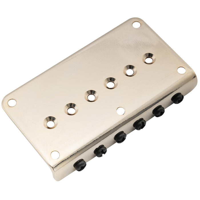 Musiclily Pro 52.5mm(2-1/16 inch) Modern Hardtail Fixed Bridge for Strat Tele Style Electric Guitar