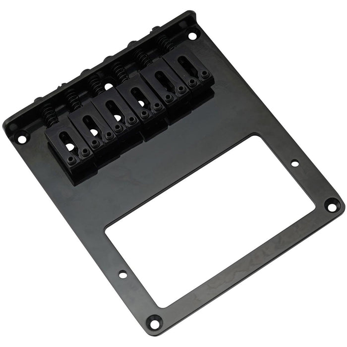 musiclily pro 54mm modern humbucker guitar bridge with zinc alloy 6 saddle and steel plate for tele style electric guitar mx2609p details