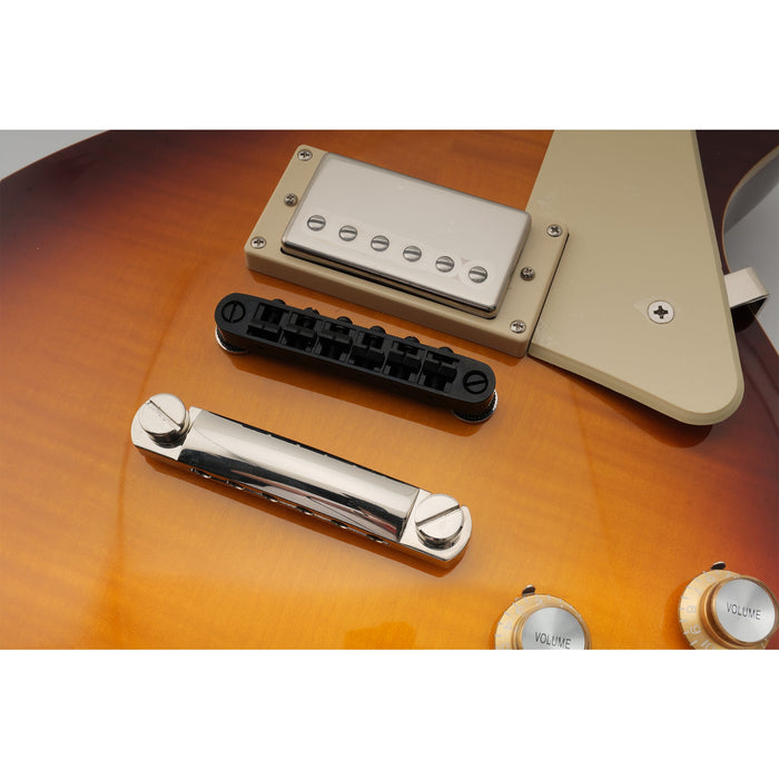 Application of musiclily pro 52mm string spacing tune o matic bridge wide body lp bridge for epiphone lp sg style electric guitar mx2615p