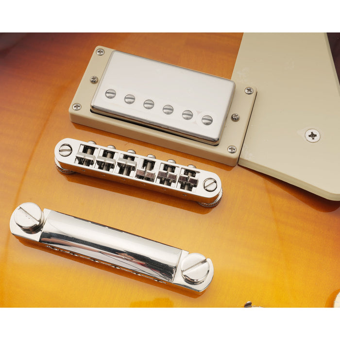 Puente Tune-o-matic Musiclily Pro de 52 mm con espaciado de cuerdas y cuerpo ancho para guitarra eléctrica Epiphone LP estilo SG