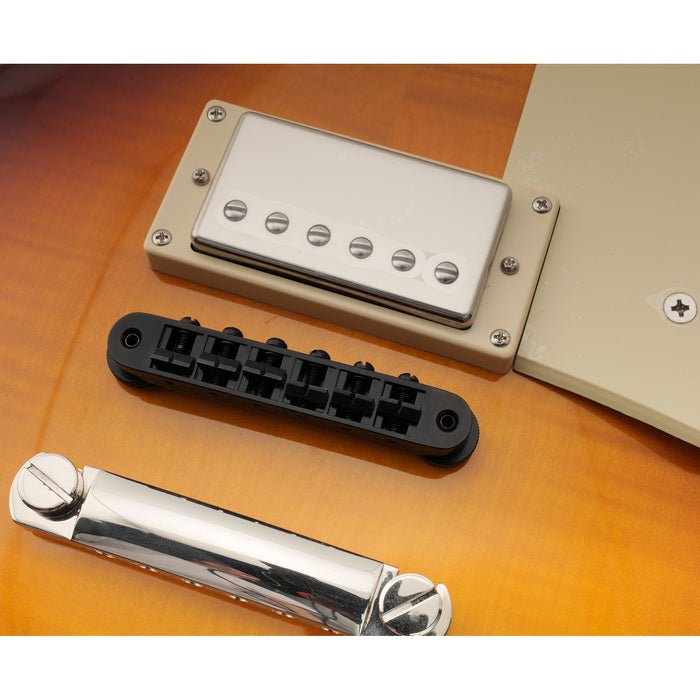 Application of musiclily pro 52mm string spacing abr 1 tune o matic bridge wide body lp bridge for epiphone lp sg style electric guitar mx2616p