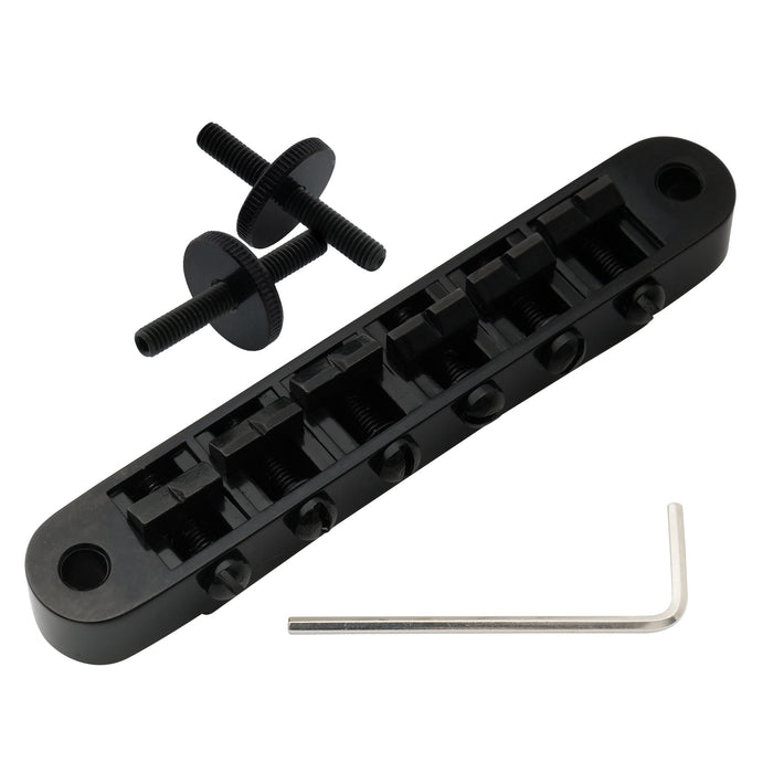 Part of musiclily pro 52mm string spacing abr 1 tune o matic bridge wide body lp bridge for epiphone lp sg style electric guitar mx2616p